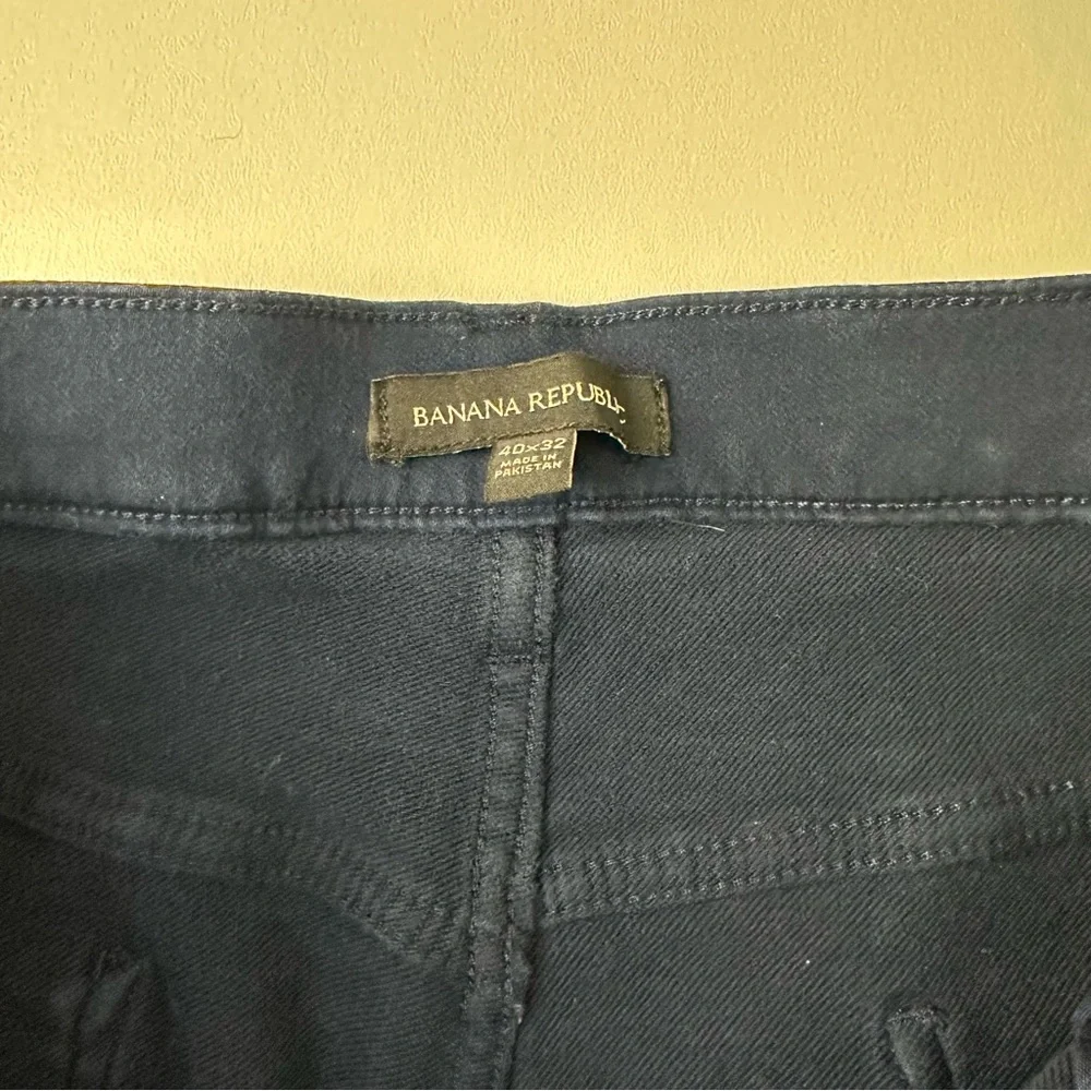 Men’s size 40/32 Banana Republic straight fit navy blue‎ pants